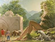 drawing giantess nude anime painting bruno_schmeltz