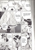 drawing growth giantess manga monochrome anime neon_genesis_evangelion doujin misato_katsuragi