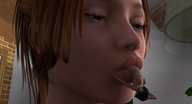 nude vore shrunken_woman entrapment series digital_render
