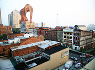 giantess collage city blonde destruction barefoot wonderslug shorts snow climbing_building jenni_czech