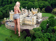 giantess collage castle foot_print forest bystanders jenni_czech