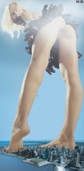 giantess crush collage pussy giga city mega destruction barefoot mikeyboy foot_crush legs
