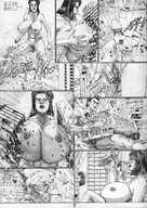 drawing giantess manga city monochrome destruction anime klnking