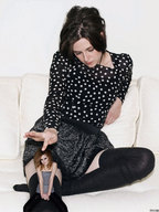 gentle collage black_hair pet celebrity shrunken_woman emma_watson thigh_highs docop grey_dress kristen_stewart cel