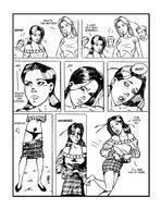 drawing comic monochrome anime shrunken lineart shrunken_woman my_big_boyfriend jason_kantowski kantowski