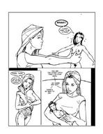 drawing comic monochrome anime shrunken lineart shrunken_woman my_big_boyfriend jason_kantowski kantowski
